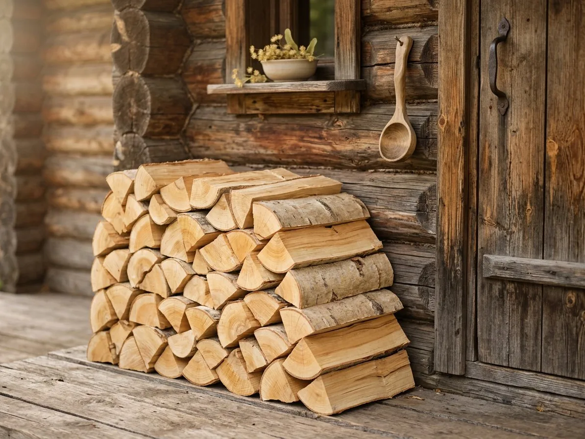 Липовые дрова для бани — фото партии